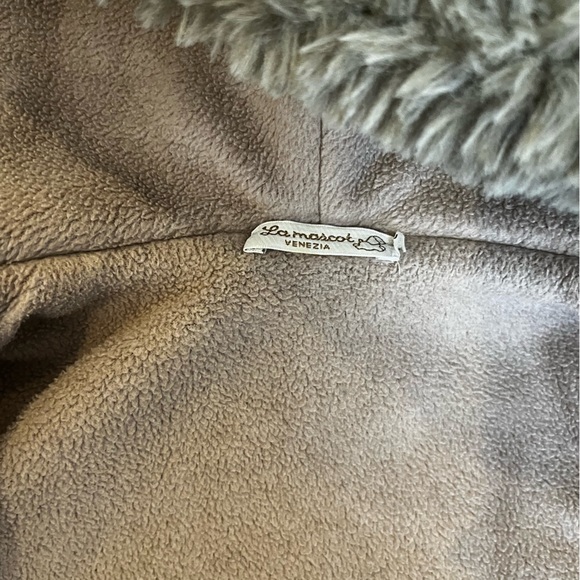 La Mascot 12m Baby Fleece Pink Coat and Hat - Picture 8 of 13